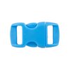 PARACORD PLANET Brand Contoured Side Release Buckle – 3/8 Inch (Light Blue, 10 Pack)