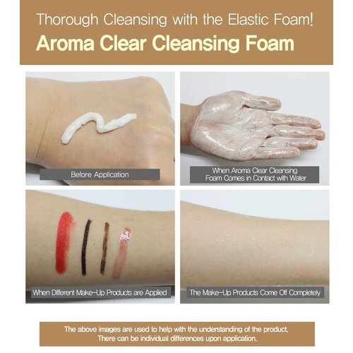 IASO Aroma Clear Cleansing Foam 5.3oz | clear cleansing foam| facial cleanser cream