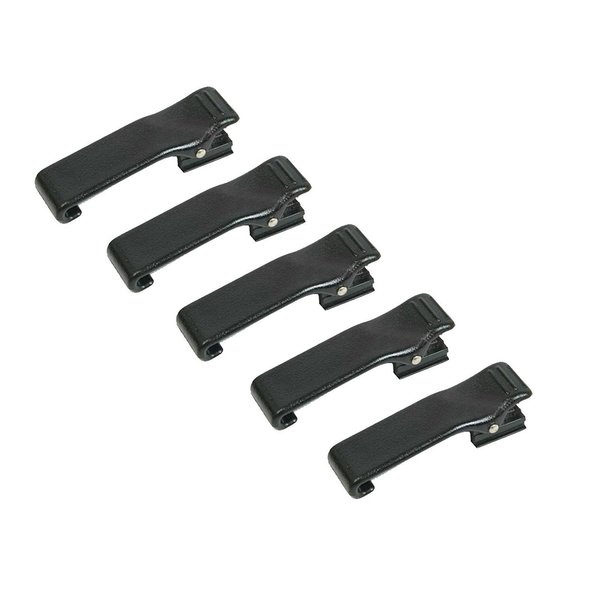 bestkong 5 X Belt Clip for Motorola Radio CP200 PR400 P110 P1225 SP50