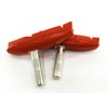 Kool Stop Cantilever Thinline, Cantilever Brake Pads, Non-Threaded Posts, Salmon, Red, Pair