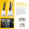 Xspeedonline New 70-1761 Radio Wiring Harness Replacement Compatible for Toyota 87-Up Power 4 Speaker, Easy to Use