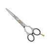 Generic Hair Cutting Scissors, Schönn Hair Scissor, Professional 6.5 inch Right-Handed Barber Shears - German Stainless Steel, Hand Sharpened (Silver/Gold), SCH-CLS-01