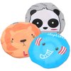 Fast and Good Cute Cartoon Waterproof Elastic Shower Cap Bath Cap for Women and Girls and Kids,Pack of 3 Pcs(Panda+Elephant+Lion)