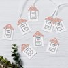 Avery Printable Blank Scallop Gift Tags with Sure Feed, 2" x 1.25", White, 180 Customizable Tags with Strings (22848)