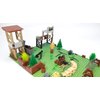 General Jim's Custom Battle Scene 2 Building Block Toy Playset 534 Piece Accessory Set Includes Buildings, Weapons, Barbwire and Much More - for Teens and Adults
