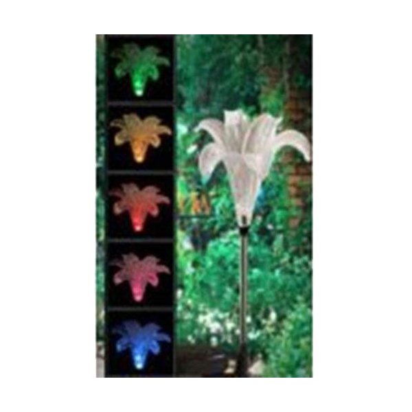 Solar Garden LED Light Lily Flower (2 pcs)