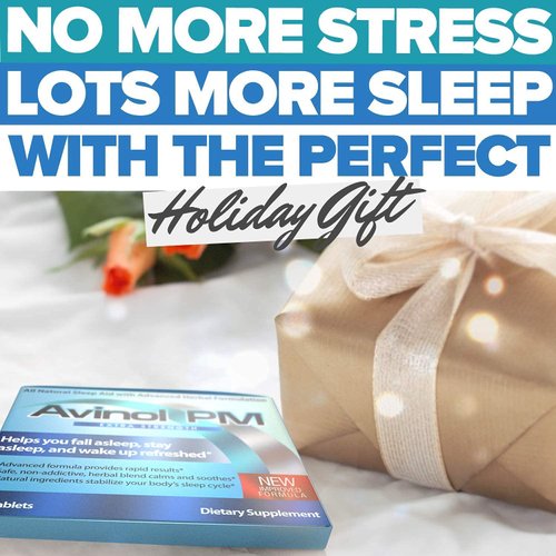 Avinol PM Extra Strength and Dream Elements Sleep Mask | All-in-One Natural Sleep Aid (30 ct) - 100% Pure Mulberry Silk Eye Mask (with Foam Ear Plugs & Anti Snoring Nose Clip) (2 Items)