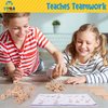 Building Blocks for Kids Ages 4-8 for Preschool Kids-60 Toys Blocks Set 6-12 Years Old to Create Various Shapes-Stimulating Different Toy for Children-Instruction Manual Included - Unique Gift