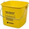 San Jamar Kleen-Pail® Plastic Cleaning Bucket 6 Quarts Yellow