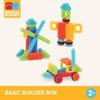 Battat- Bristle Blocks- STEM Interlocking Building Blocks- 36 pc Playset- Developmental Toys for Toddlers & Kid- Basic Builder Box- 2 Years +