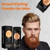 Brzeaf Hair Styling Powder, Hair Volumizer and Texture Powder, Volumizing and Hold Natural Look, No Greasy, Hair Texture Powder for Men, Hair Root Lifting Powder for All Hair Types