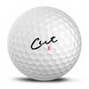 Cut DC Dual Core Golf Balls - Premium, Soft Core - Offers Decreased Ball Spin & Improved Golf Shot Accuracy and Control - 4 Piece Construction Designed for Players of All Levels (One Dozen)
