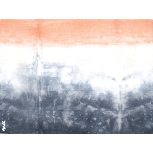 Tervis Black and Coral Tie Dye Made in USA Double Walled Insulated Tumbler Travel Cup Keeps Drinks Cold & Hot, 24oz, Classic