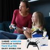 Wireless Retro Game Console Stick Built-in 23 Emulators 20000+ Games Classic Plug & Play Video Games, 4K HDMI Output & 2.4G Wireless Controller Gamepad, Gifts Birthday for Kid/Adults