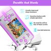1 Pic - Purple Handheld Game Console Plug and Play tv Games Built-in 168 Classic Games, 2.5" LCD Screen Great Toys and Games for Kids Aged 4-10-Purple Color