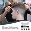 Zafina-UP 8Pcs Clipper Guards with Metal Clip for BaBylissPRO FX870, FX890, FX825 & FX673 Clippers, Cutting Lengths (1/16" 1/8" 3/16" 1/4" 3/8" 1/2" 5/8" 3/4")