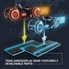 LEGO Ideas TRON: Legacy 21314 Construction Toy inspired by Disney’s TRON: Legacy movie (230 Pieces)