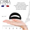 Camila Paris CP1563 French Hair Clip for Women Thick Hair for Long Curly Wavy Hair, Girls Hair Claw Clips Jaw, Durable Styling Big Claw Clip for Thick Hair, Strong Hold No Slip Grip, Made in France