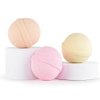SpaRoom Soothe and Relax Handmade Natural Essential Oil Aromatherapy Bath Bombs, Set of 3, Orange, Lemongrass and Grapefruit