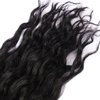 MAYSA Ocean Wave Crochet Hair, 22inch 6Packs Soft Synthetic Wave Crochet Hair, Curly Braiding Crochet Hair Extensions #1B Natural Black