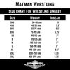 Matman Wrestling Singlet Men's Illinois Weightlifting Singlet Nylon Spandex (Purple, 4X-Small)