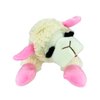 Multi Pet 48548457: Lamb Chop Dog Toy w/Pink Ribbon, 10.5In