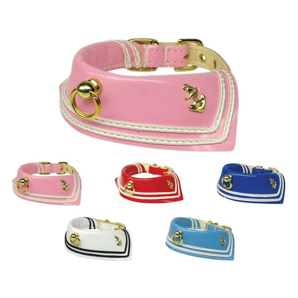 Dog, Puppy & Pet Collar, Sailor Blue 16