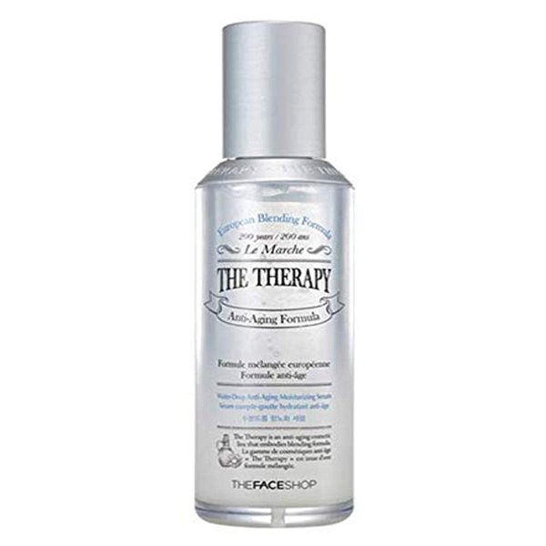 THE FACE SHOP The Therapy Water-Drop Anti-Aging Moisturizing Serum,1.52 fl. Oz,K-Beauty