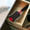 Monroe Latina Envy Oval Styling Brush: Natural Bristle with Thermal Quill, PolyDynamic Core, Foam Handle
