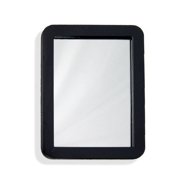5 X 7 Inch Magnetic Locker Mirror - Real Glass - School or Home