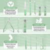 Manicure Pedicure Set, Nail Clipper Set for Men Women, Professional Manicure Kit Pedicure Kit, Nail Care Kit with Green Travel Leather Bag, Set 12 in 1