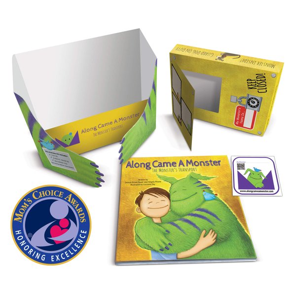 ?Along Came A Monster - The Monster?s Transport?: Mom?s Choice Award Winner- Bedtime Story to Help Kids with Anxiety and Fear of Monsters! Includes Magical Monster?s Transport Box and Window Sticker
