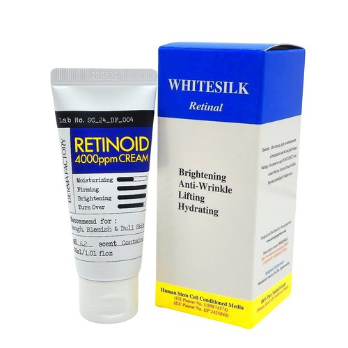 WHITESILK(Clinical Grade ― (0.4%) Retinaldehyde(liposome) Instant Perfection Anti-Wrinkle Night Repair Face Cream (30ml/1oz)