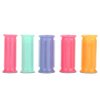 Ymiko Hot Rollers, Instant Heat Compact Hot Rollers for Medium Hair, Professional Electric Heated Roller Curling Roll Hair Tube, Hair Styling Tool, Includes 10 Piece Rollers and 5 Clips, Multicolor