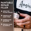 Angelus Leather Filler for Filling or Repairing Holes, Tears, Cracks, Scratches, for Leather Car Seats, Furniture, Shoes- Flexible - 2oz