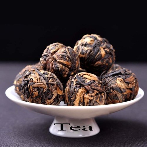 Tealyra - Black Dragon Pearls - Yunnan Special Black Tea - Loose Leaf Tea - Premium Tea - Bold Caffeine - Organically Grown - 220g (8-ounce)
