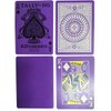 Purple Tally Ho Reverse Circle Back Limited Edition Playing Cards