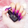 KRISNICE Color Changing Gel Nail Polish Kit - 6 Colors Yellow Red Purple Green Pink Spring Limited Edition Mood Temperature Change Gel Nail Polish Set Soak Off Gel Polish Nail Art Manicure (KWB6-006)