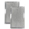 2-Pack Microwave Filter Replacement For GE WB06X10309, WB06X10654, WB06X10359, WB02X25388, WB02X32793, PS228019, Magic Chef 3511900200, 3511900800 Premium 12-Layer Grease Filter