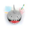 DS. DISTINCTIVE STYLE Shower Cap Shark Kids Shape Shower Hat Baby Bath Cap - Sliver