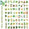 St. Patrick's Day Shamrock Temporary Tattoos, Waterproof Body Face Stickers Party Favors 144 PCS