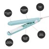Hair Straightener Mini Flat Iron for Thin Hair Green