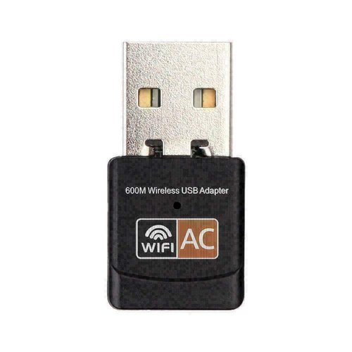USB WiFi Adapter, AC600 Mbps Dual Band 2.4/5Ghz Wireless Mini Network Adapter 802.11 , Support PC Desktop Laptop MAC Book Windows Notebook