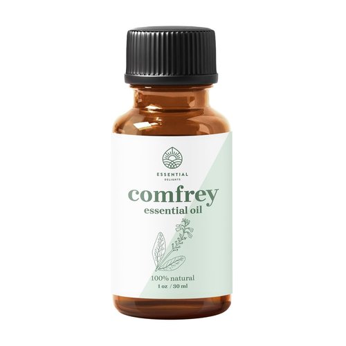 Comfrey Essential Oil by Essential Delights (1oz)- Premium Grade Oil | for Aromatherapy, Soaps, & Candles | Vegan & Cruelty Free