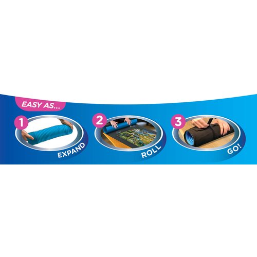 Buffalo Games - Roll-Up Puzzle Mat, Blue