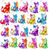 100 Packs Cat Mini Ocean Assorted fidgets for Kids Children Classroom Students Gift from Teacher,Birthday Party Favors