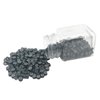 Flosius 500 Pcs Hair Extension Beads 5mm Silicone Micro Rings Links Beads for I Tip Human Hair Extensions Tool (Black)