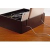 Massca Wood Phone Docking Station -Nightstand Organizer for Men - Multi-Device Valet Tray for Men - Nightstand Drawer Organizer Great for Your Wallet, Keys, Phones & Other Electronic Devices.