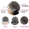 Umeiw Short Bob Wigs Human Hair 13x4 Lace Front Wigs Human Hair Pre Plucked Wigs for Black Women Short Glueless Wig Body Wave Lace Front Human Hair Wig Beginners Friendly 10 Inch