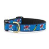 Up Country Skully Dog Collar (X-Small (6-12”) 5/8" Wide)
